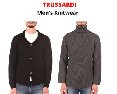 Trussardi men&#39;s knitwear stock