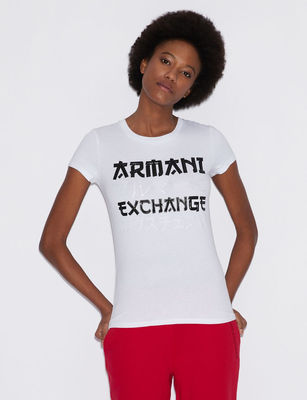 Tshirt femme armani exchange - Photo 3
