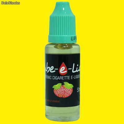 Tube-e-Liquid 10ml- Sabor Fresa - Eliquid 6mg nicotina cigarrillo electrónico