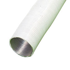 Tubo Aluminio Compacto Blanco Ã 110 mm. / 5 metros