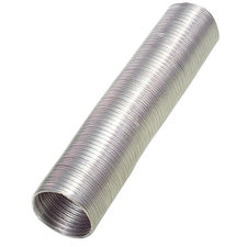 Tubo Aluminio Compacto Gris Ã 100 mm. / 5 metros