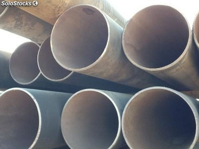 tubo de acero de 12.750 x 0.250 para parapeto o puentes - Foto 4