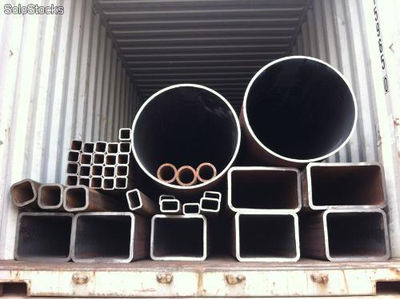 tubo de acero,tubo rectangulare de acero de China, s235 s355 s275 - Foto 2