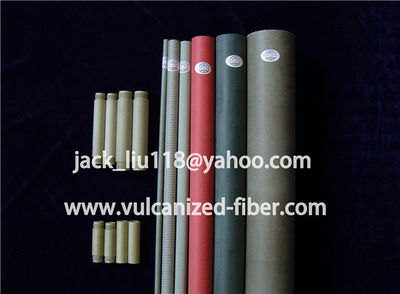 Tubo de fibra vulcanizada, tubos en fibra vulcanizada, mangos vulcanizados gris