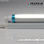Tubo de led 18W T5 Tubo de led 1.2M color de 3000k/4000k/6000k - Foto 3