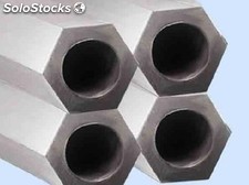 tubo hexagonal de acero inoxidable en frió (304)