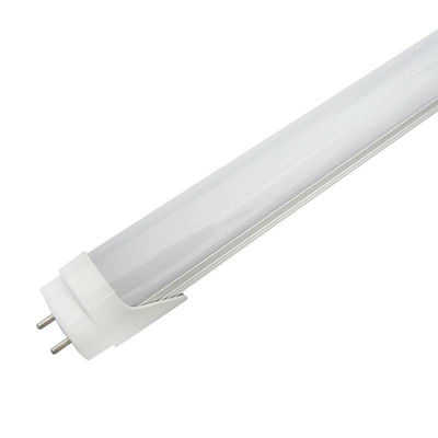 Tubo led t8 smd2835 epistar - aluminio - 18w - 120cm conexão um lateral branco