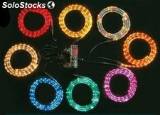 Tubo luces navidad multicolor 12 mts