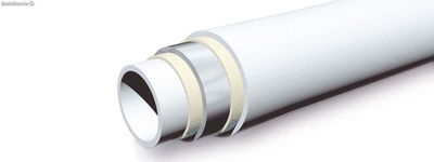 Tubo multicapa pert-al-pert Pressman 16/2mm blanco.R200M - Foto 4
