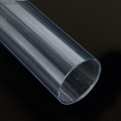 Tubo PVC transparente de 1,8 mm (pared) diam 50 mm de 1 metro