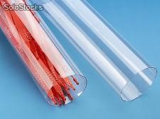 tubos chicos de plàstico transparente