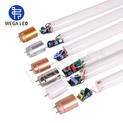 Tubos LED de alto lumen 6000K G13 Diagrama del circuito de cableado Vidrio 1200m - Foto 4