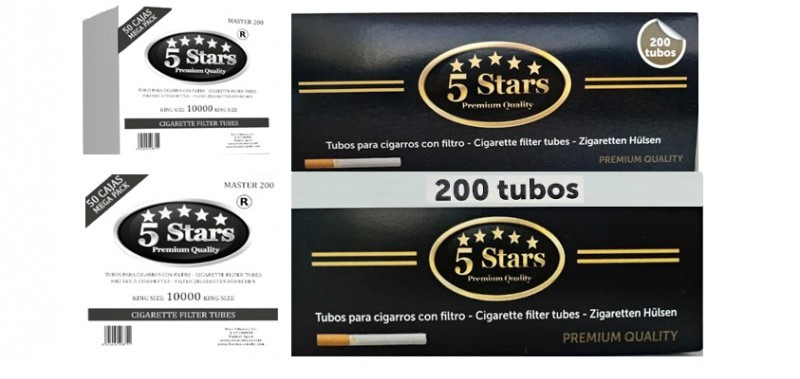 10000 tubos cigarrillos con filtro extra-largo filtro 27MM