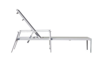 Tumbona de Aluminio modelo con brazos moderna y ligera - Foto 3