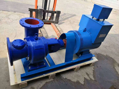 Turbina hidraulica domestica generador de agua rueda de francis - Foto 3
