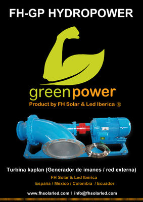 Turbinas de Geração de Energia Hidraulica Greenpower 1.5KW a 30KW
