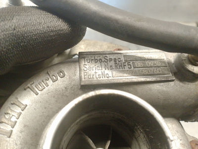 Turbocompresor / 8971480760 / ihi / RHF50893D / 4615377 para opel monterey 3.1 t - Foto 5
