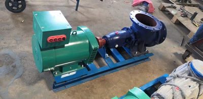 Turbogenerador generador electrico casero con agua - Foto 2