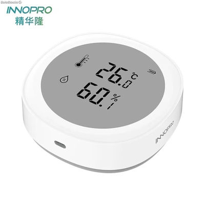 Tuya Smart Home Security Detector Zigbee Sensor de temperatura e umidade - Foto 2