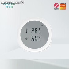 Tuya Zigbee inteligente WIFI sensor de temperatura y humedad para el hogar
