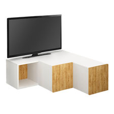 Tv-Stand holly Weiß-Eiche 94,2x90,6x31,4cm