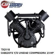 Tx2118 cabezote y/o unidad compresora 15 hp (Disponible solo para Colombia)