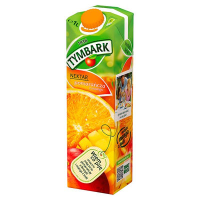 Tymbark nektar pomarańcza z mango 1L