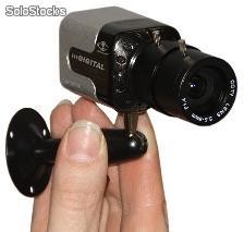 Überwachungskamera - 0,001 Lux HR-EXview- Mini-Box-Kamera &quot;SONY C-Mount-S/W&quot; 2,8 - 60 mm