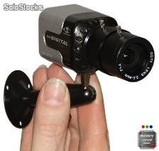Überwachungskamera eco. - 0,01 Lux HR-EXview- Mini-Box-Kamera &quot;SONY Tag/Nacht- C-Mount-Color&quot; 2,8 - 60 mm