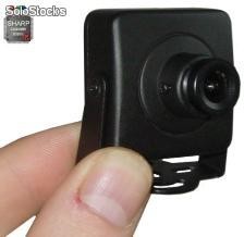 Überwachungskamera eco. - Lichtempfindliche Color- Mini-Weitwinkel Überwachungskamera