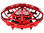 UFO Interactive Aircraft, Mini-Drone ohne Fernbedienung, Infrarot (Rot) - 1