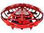 UFO Interactive Aircraft, Mini-Drone ohne Fernbedienung, Infrarot (Rot) - Foto 4