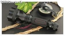 Ultra bright cree led Flashlight Torch, portable charger+battery