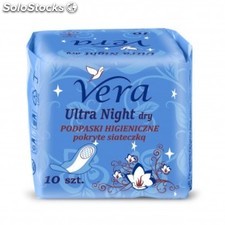 Ultra cienkie podpaski VERA Ultra Night dry
