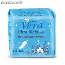 Ultra cienkie podpaski VERA Ultra Night soft