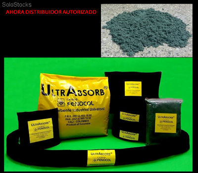 Ultrabsorb absorbente granulado ignifugo ultraliviano