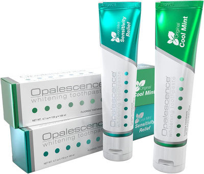 Ultradent Opalescence Whitening Toothpaste - Dentifricio sbiancante, 2 tubetti