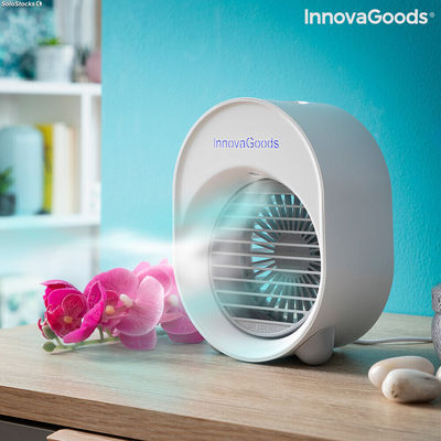 Ultradźwiękowy Mini Klimatyzator i Nawilżacz Powietrza z LED Koolizer InnovaGood