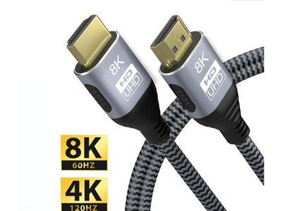 Ultrahochgeschwindigkeits-HDMI-Kabel mit Ethernet, 8K-Serie, 1 m