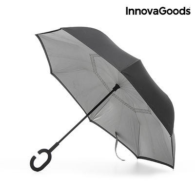 Umgekehrt Zusammenklappbarer Regenschirm InnovaGoods - Foto 5