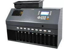 UMS-91C 10 Channels Value Coin Sorter Counter counting sorting machin