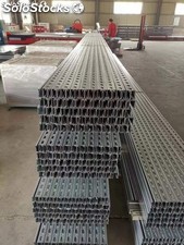 Unicanal perforado 4x2 de largo 3000 mm ElectroZinc de fabrica china