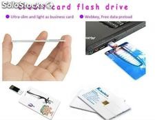 Unidad flash usb de la tarjeta de visita Business card usb flash drive