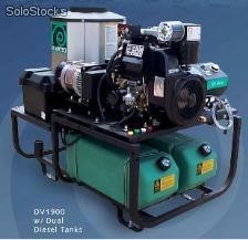 Unidad hidrolavado agua caliente 19 HP Diesel 3500 psi