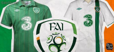 Uniforme Irlanda Eurocopa 2012 Visitante 2012 Marca Umbro