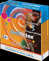 Unilatex multifrutas. Preservativos sabores