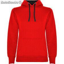 Urban woman hooded sweater s/l sky red black ROSU1068036002 - Foto 4
