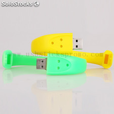 USB Armband Stretch mit Druck-USB Armband Stretch-Aufdruck-USB Stick Armband Wri