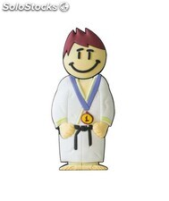 USB Artes marciales Judo Karate Deportes PVC Soft Memoria USB personajes de