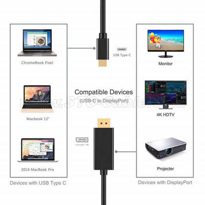 Usb-c to DisplayPort Cable 4K&amp;amp;60Hz - Foto 2